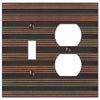 Chemal Aged Bronze Cast - 1 Toggle / 1 Duplex Wallplate - Wallplate Warehouse 51TDDB 070686579251 1 Toggle / 1 Duplex