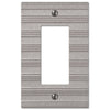 Chemal Frost Nickel Cast - 1 Rocker Wallplate - Wallplate Warehouse 51RFN 070686579107 1 Rocker