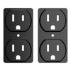 ColorCaps Black - 2 Pack - Wallplate Warehouse CC - CDO - BK 070686017579 Cable Jacks
