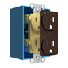 ColorCaps Brown - 2 Pack - Wallplate Warehouse CC - CDO - DB 070686017609 Cable Jacks