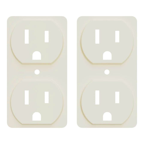 ColorCaps Light Almond - 2 Pack - Wallplate Warehouse CC - CDO - AL 070686019429 Cable Jacks