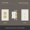 ColorCaps Light Almond - 2 Pack - Wallplate Warehouse CC - CDO - AL 070686019429 Cable Jacks