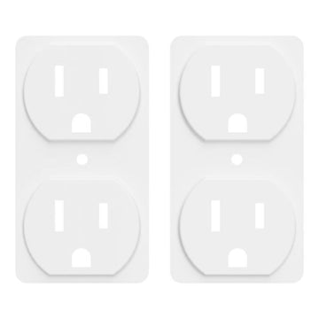 ColorCaps White - 2 Pack - Wallplate Warehouse CC - CDO - W 070686017562 Cable Jacks