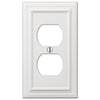 Continental White Cast - 1 Duplex Wallplate - Wallplate Warehouse 94DW 070686577356 1 Duplex
