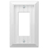 Cottage White Composite - 1 Rocker Wallplate - Wallplate Warehouse 269RW 070686016213 1 Rocker