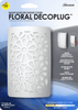DecoPlug LED Floral Nickel Night Light - Wallplate Warehouse NL - DPFL - N 070686771471 Night Lights