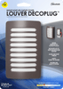 DecoPlug LED Louver Bronze Night Light - Wallplate Warehouse NL - DPLV - DB 070686771549 Night Lights