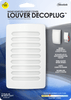 DecoPlug LED Louver White Night Light - Wallplate Warehouse NL - DPLV - W 070686771426 Night Lights