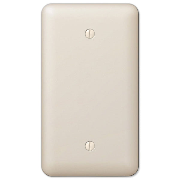 Devon Light Almond Steel - 1 Blank Wallplate - Wallplate Warehouse 935BAL 070686582633 1 Blank