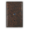 Distressed Dark Copper - 1 Cable Jack Wallplate - Wallplate Warehouse DISDCOP1CJ 819332021634