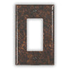 Distressed Dark Copper - 1 Rocker Wallplate - Wallplate Warehouse DISDCOP1R 819332021498 1 Rocker