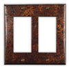 Distressed Dark Copper - 2 Rocker Wallplate - Wallplate Warehouse DISDCOP2R 819332021504 2 Rocker