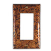 Distressed Light Copper - 1 Rocker Wallplate - Wallplate Warehouse DISLCOP1R 819332021733 1 Rocker