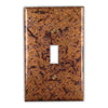 Distressed Light Copper - 1 Toggle Wallplate - Wallplate Warehouse DISLCOP1T 819332021689 1 Toggle