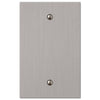 Elan Brushed Nickel Cast - 1 Blank Wallplate - Wallplate Warehouse 55BBN 070686573594 1 Blank
