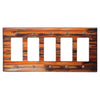 Enchantment Horizontal Copper - 5 Rocker Wallplate - Wallplate Warehouse ENCHCOP5R 819332022273 5 Rocker