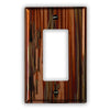 Enchantment Vertical Copper - 1 Rocker Wallplate - Wallplate Warehouse ENCVCOP1R 819332022471 1 Rocker