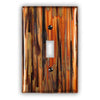 Enchantment Vertical Copper - 1 Toggle Wallplate - Wallplate Warehouse ENCVCOP1T 819332022402 1 Toggle