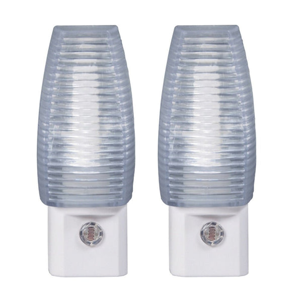 Faceted LED Automatic Night Light - 2 Pack - Wallplate Warehouse 70056 070686700556 Night Lights