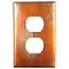 Flamed Copper - 1 Duplex Wallplate - Wallplate Warehouse FLAMCOP1D 819332022792 1 Duplex
