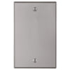 Halle Brushed Nickel Cast - 1 Blank Wallplate - Wallplate Warehouse 70BBN 070686001462 1 Blank