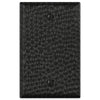 Hammered Matte Black Steel - 1 Blank Wallplate - Wallplate Warehouse 156BMB - B 070686017760 1 Blank