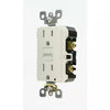 15 Amp 125-Volt Duplex SmarTest Self-Test SmartlockPro Tamper Resistant GFCI Outlet, White