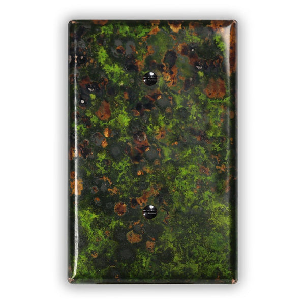 Irish Moss Copper - 1 Blank Wallplate - Wallplate Warehouse IRMOCOP1B 819332023058 1 Blank