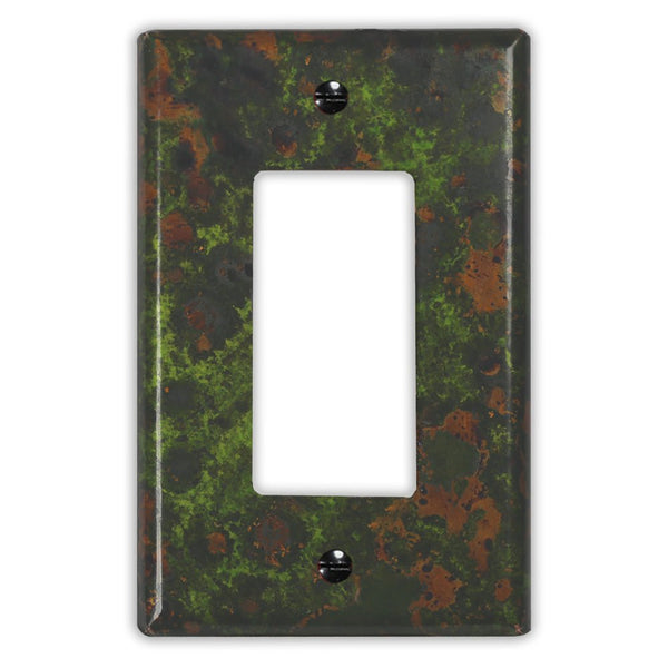 Irish Moss Copper - 1 Rocker Wallplate - Wallplate Warehouse IRMOCOP1R 819332022938 1 Rocker