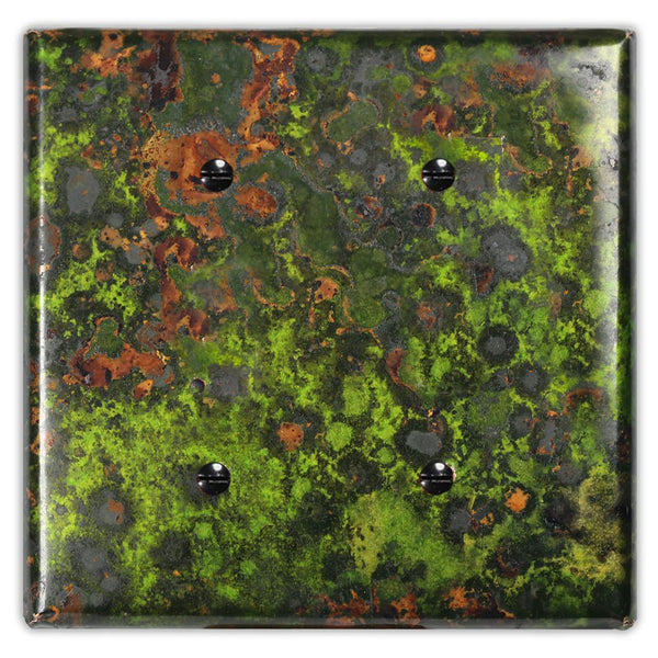 Irish Moss Copper - 2 Blank Wallplate - Wallplate Warehouse IRMOCOP2B 819332023065 2 Blank