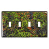 Irish Moss Copper - 4 Toggle Wallplate - Wallplate Warehouse IRMOCOP4T 819332022914 4 Toggle