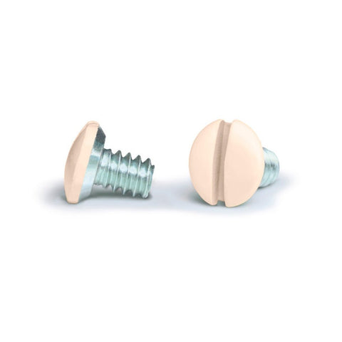 Ivory 1/4 Inch Wallplate Screws - 10 Pack - Wallplate Warehouse PSSIV 070686582411 Screws