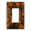 Leopard Copper - 1 Rocker Wallplate - Wallplate Warehouse LEOPCOP1R 819332023171 1 Rocker