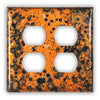 Leopard Copper - 2 Duplex Wallplate - Wallplate Warehouse LEOPCOP2D 819332023287 2 Duplex