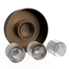 Light Oak Wood Cast - Dimmer Knob - Wallplate Warehouse 947LK 070686574881 Dimmer Knob
