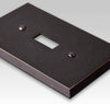 Manhattan Aged Bronze Cast - 1 Duplex Wallplate - Wallplate Warehouse 68DDB 070686565230 1 Duplex