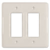 Metro Biscuit Ceramic - 2 Rocker Wallplate - Wallplate Warehouse 3000RRBT 070686006528 2 Rocker