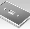 Mirror Acrylic - 3 Rocker Wallplate - Wallplate Warehouse 66RRR 070686575437 3 Rocker