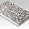 Momfort Satin Nickel Cast - 1 Rocker Wallplate - Wallplate Warehouse 73RN 070686585252 1 Rocker