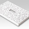 Momfort White Cast - 2 Rocker Wallplate - Wallplate Warehouse 73RRW 070686585856 2 Rocker