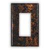 Mottled Copper - 1 Rocker Wallplate - Wallplate Warehouse MOTTCOP1R 819332023416 1 Rocker