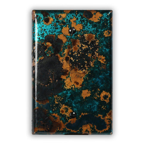 Mystic Topaz Copper - 1 Blank Wallplate - Wallplate Warehouse MYTOCOP1B 819332023775 1 Blank