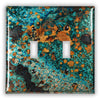 Mystic Topaz Copper - 2 Toggle Wallplate - Wallplate Warehouse MYTOCOP2T 819332023614 2 Toggle