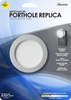 Porthole LED Always - On Nickel Night light - Wallplate Warehouse NL - PTHL - N 070686771372 Night Lights