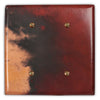 Red and Black Copper - 2 Blank Wallplate - Wallplate Warehouse RONECOP2B 819332024260 2 Blank