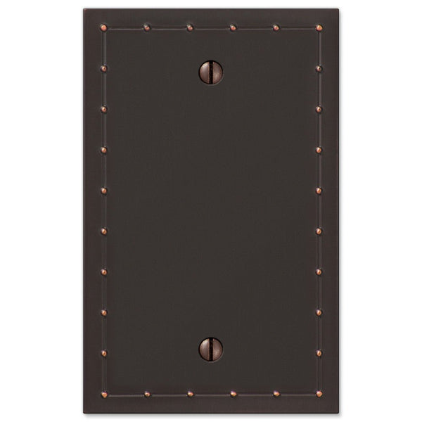Rosa Aged Bronze Cast - 1 Blank Wallplate - Wallplate Warehouse 50BDB 070686578810 1 Blank