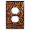 Sandstorm Copper - 1 Duplex Wallplate - Wallplate Warehouse SANDCOP1D 819332024710 1 Duplex