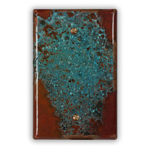 Sierra Copper - 1 Blank Wallplate - Wallplate Warehouse SIERCOP1B 819332024970 1 Blank