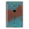 Sierra Copper - 1 Data Jack / 1 Cable Jack Wallplate - Wallplate Warehouse SIERCOP1DJ1CJ 819332025038