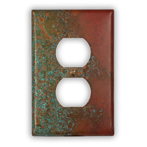 Sierra Copper - 1 Duplex Wallplate - Wallplate Warehouse SIERCOP1D 819332024956 1 Duplex